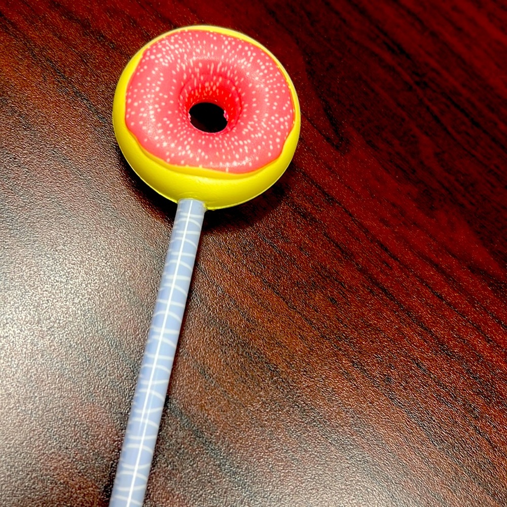 Donut foam pen- ballpoint black ink